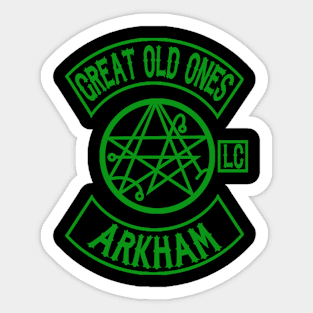 Great Old Ones Motorcycle Club Sticker